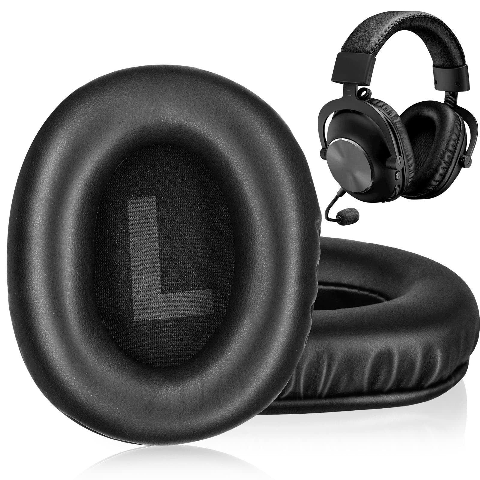 Esports Wireless Gaming Headset - ロジクール G プロ/G プロ X ワイヤレスゲーミングヘッドセットクッションイヤーマフアクセサリー交換用イヤーパッド耳クッションカバー
