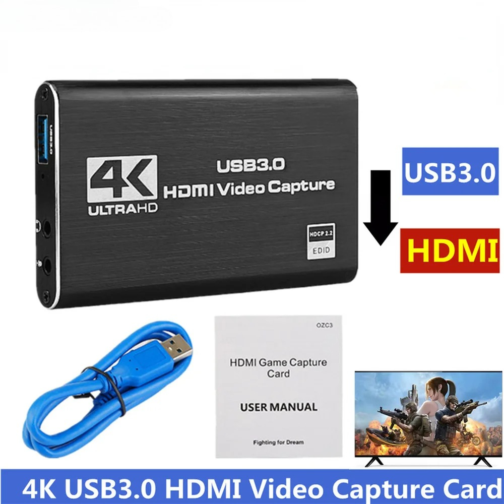 Capture Card 4K Hdmi - 4K USB 3.0 ビデオ キャプチャ カード