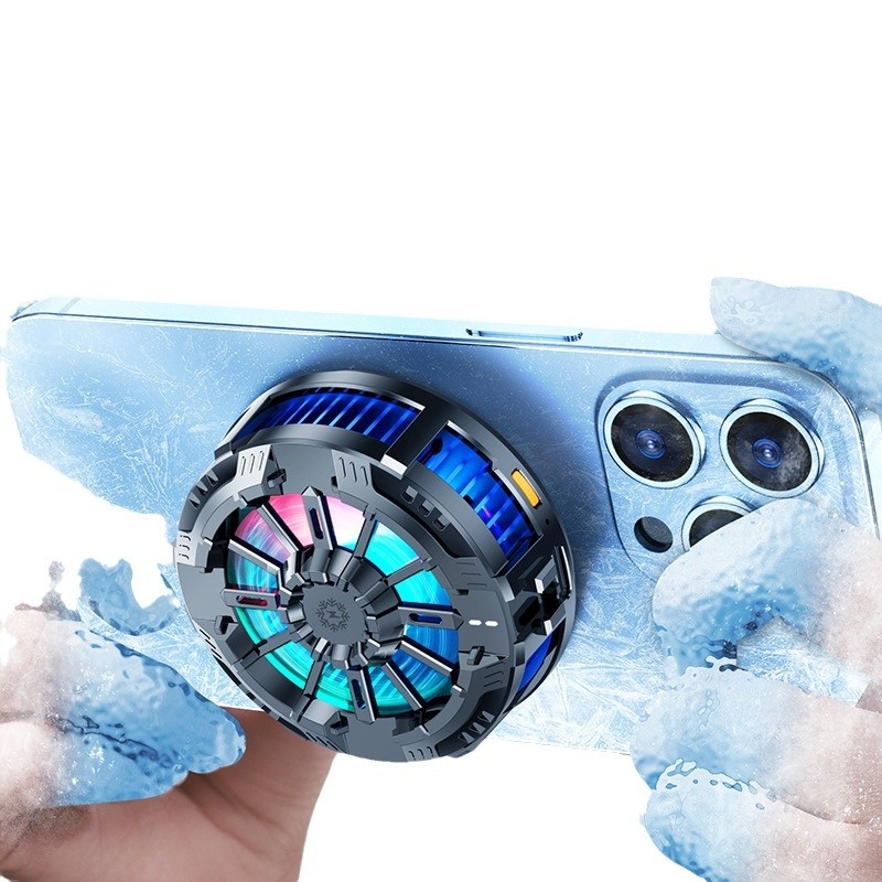 Esports Gaming Phone - 磁気 Rgb 電話クーラー急速冷却有線 E スポーツゲームライブストリーミングスマートフォン放熱ゲームアクセサリー