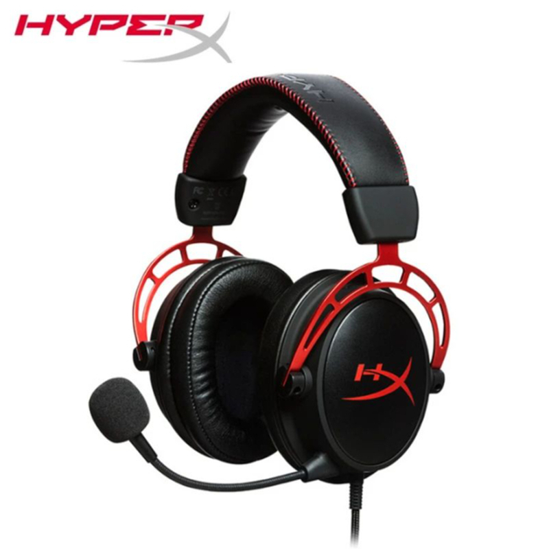 Esports Gaming Phone - HyperxクラウドAlphaゲーミングヘッドセット,マイク付き,e-sportヘッドセット,限定版,中古,PC, PS4, Xbox,モバイル