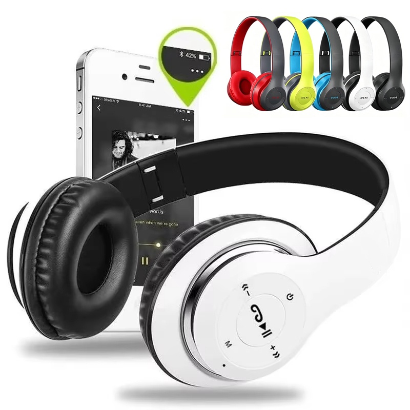 Esports Wireless Gaming Headset - TWS ワイヤレス Bluetooth ヘッドフォン HiFi ステレオヘッドセットノイズリダクションスポーツイヤホン音楽プレーヤーマイク付き