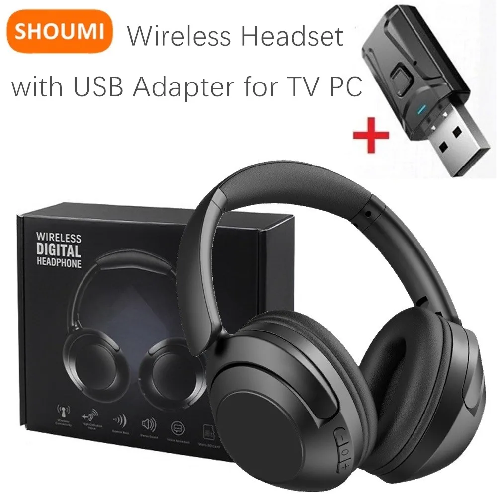 Esports Wireless Gaming Headset - Shoumi 15 時間ワイヤレスヘッドセット Bluetooth ヘッドフォン 5.3