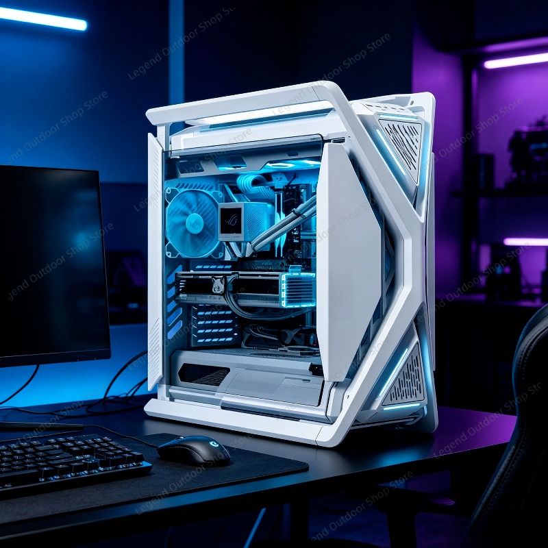Esports Gaming Degree - カスタムDIYハイエンドゲーミングデスクトップ組み立て済みPCタワー、電源付き、eスポーツライブストリーミング＆ゲーミングワークステーション用