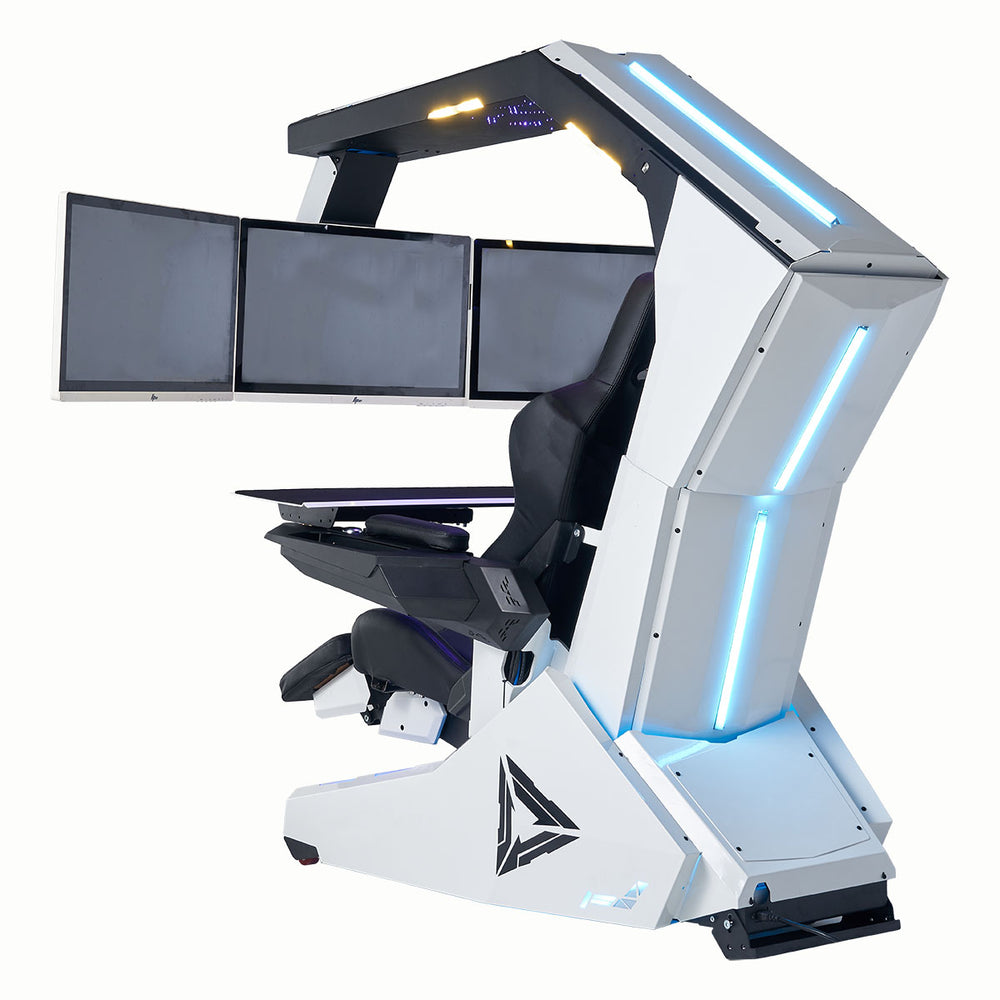 Rgb Gaming Chair - インペラトール R1 Pro リクライニング ゼロ・グラビティ ゲーミングコックピット