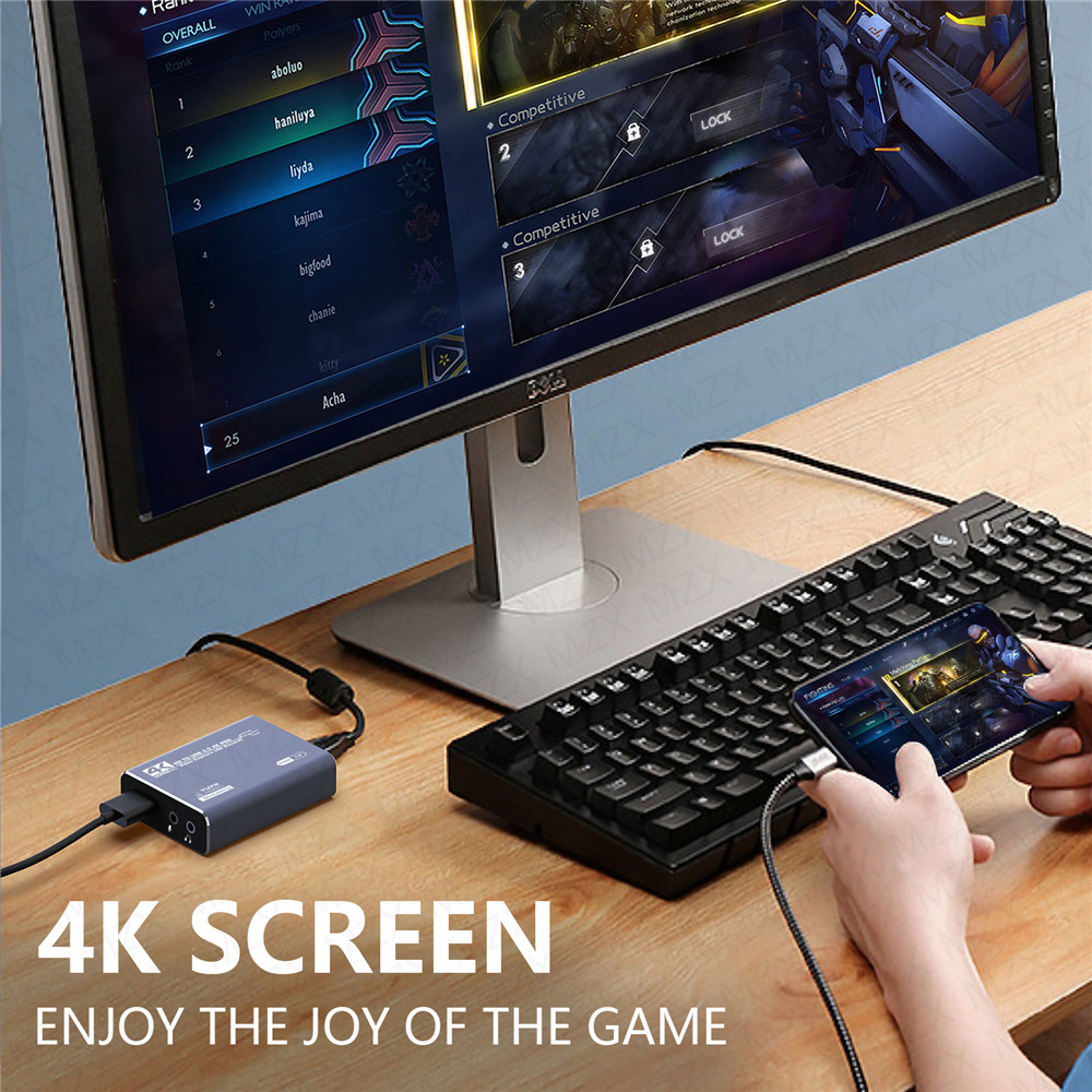 MZX 4K ビデオキャプチャカードボード 録画 HDMI  - Capture Card 4K Hdmi のレビューと価格