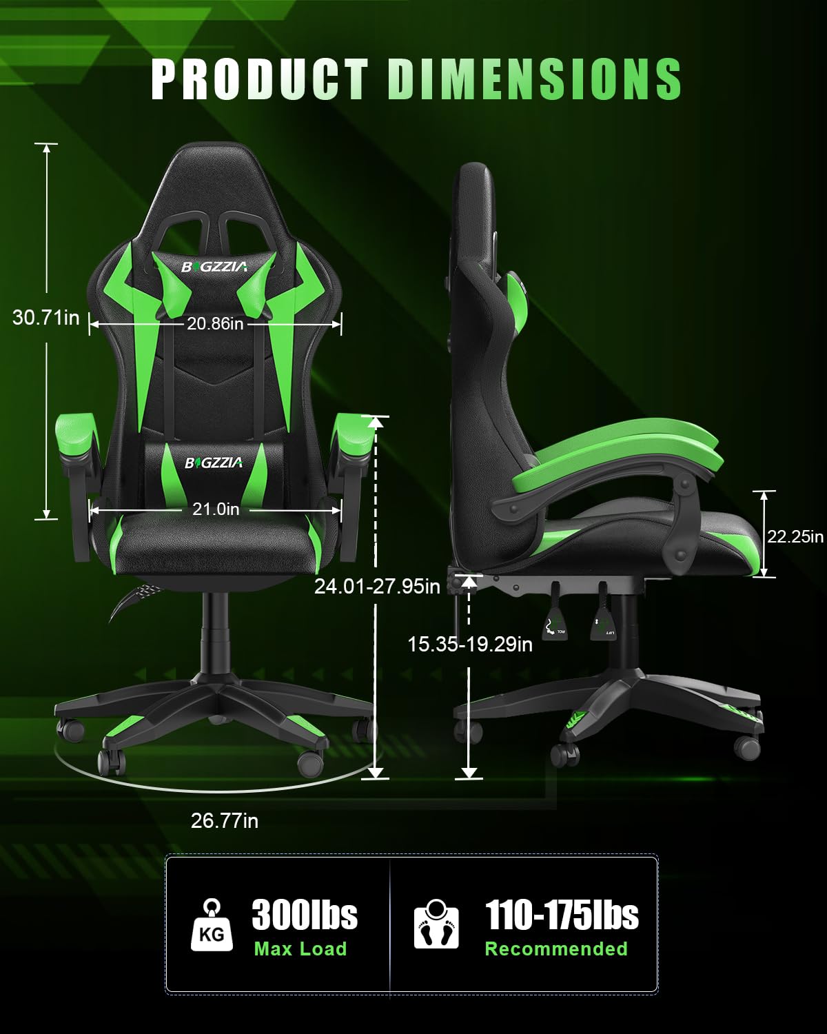 子供と大人向けのRGB LEDライト付きゲーミングチェア、ヘ - Rgb Gaming Chair のレビューと価格