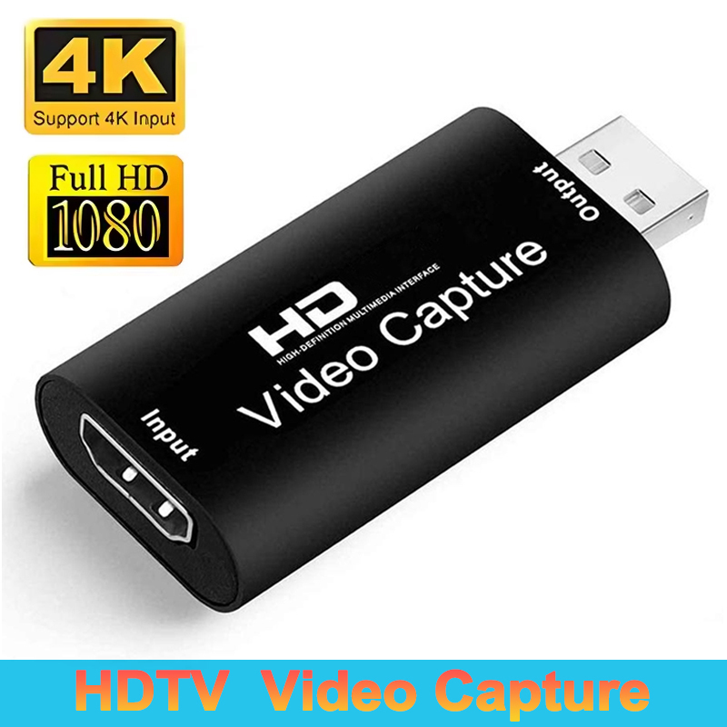 USB 2.0ビデオキャプチャカード HD 4K to 10 - Capture Card 4K Hdmi のレビューと価格