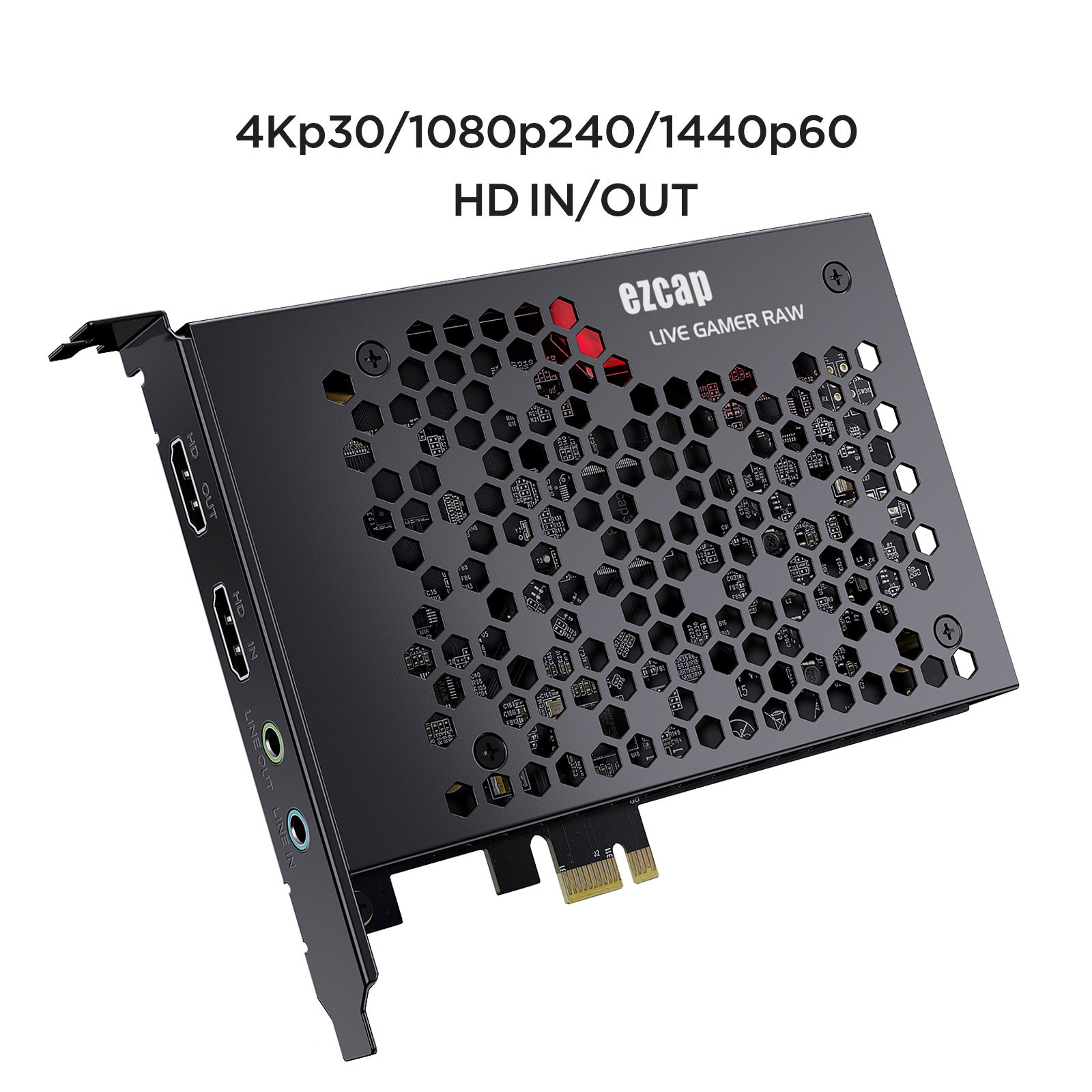 ezcap324B ライブゲーマー Raw PCIE 4K  - Capture Card 4K Hdmi のレビューと価格
