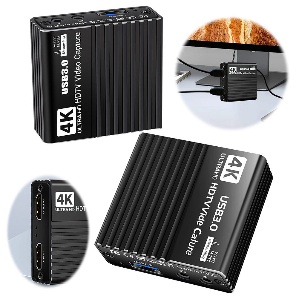USB 3.0 キャプチャカード ビデオキャプチャカード 4 - Capture Card 4K Hdmi のレビューと価格