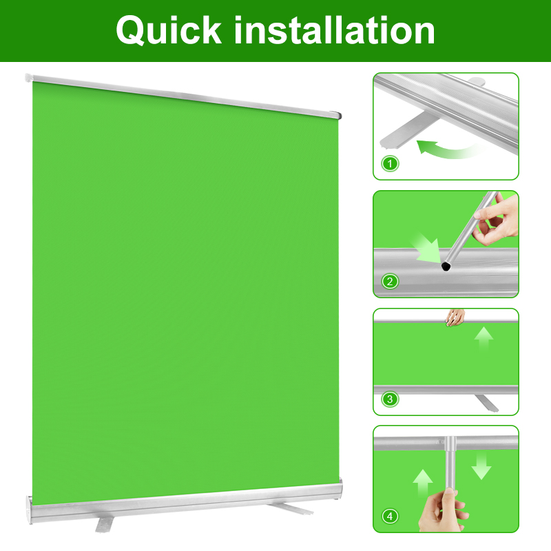 バックバッグ、クロマキー、シルバーベース、しわに強い生地、背 - Green Screen Collapsible のレビューと価格