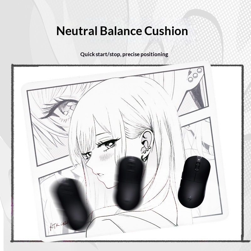 ATK ドリーム アニメ ラージ ニュートラル マウスパッド - Esports Gaming Pad のレビューと価格