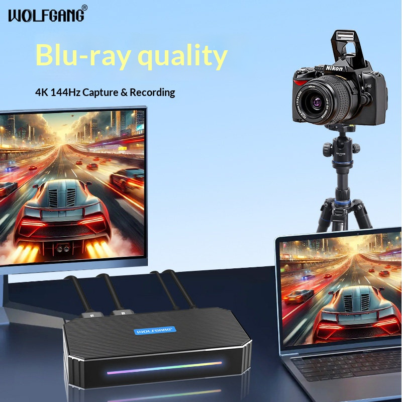 Wolfgang WVD12 キャプチャカード ライブストリ - Capture Card 4K Hdmi のレビューと価格