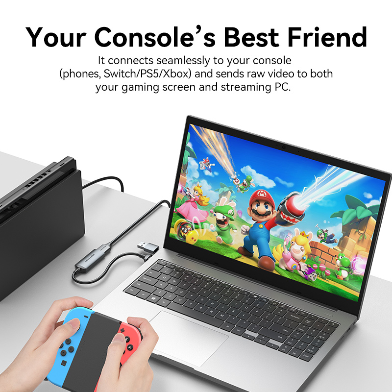 Vention ビデオキャプチャカード 4K HDMI to - Capture Card 4K Hdmi のレビューと価格