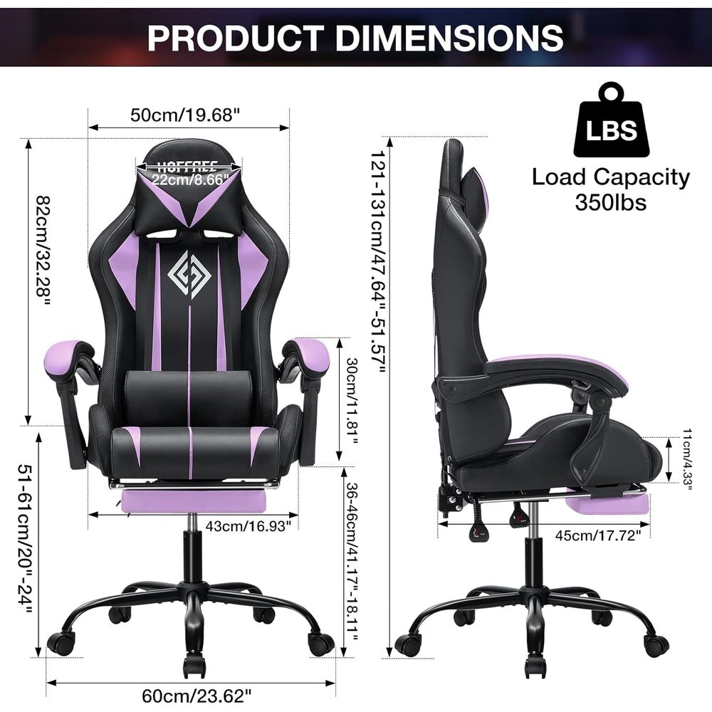 人間工学に基づいたLED RGBゲーミングチェア（マッサージ - Rgb Gaming Chair のレビューと価格