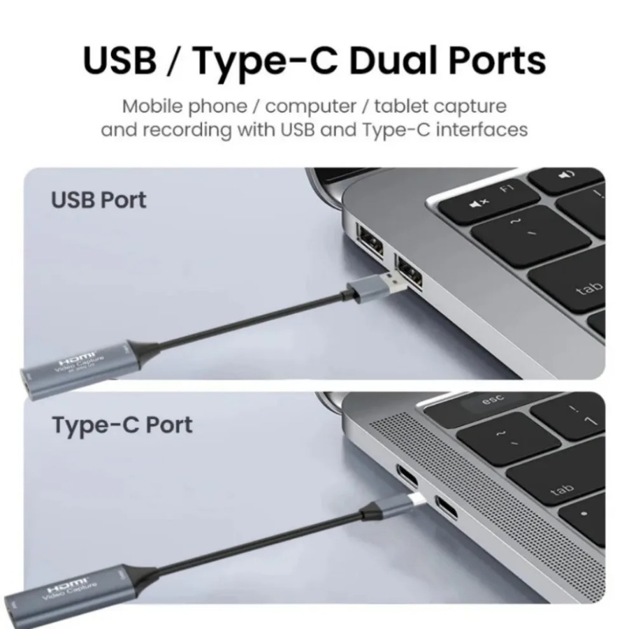 4K USB3.0/Type-C ビデオキャプチャカード H - Capture Card 4K Hdmi のレビューと価格