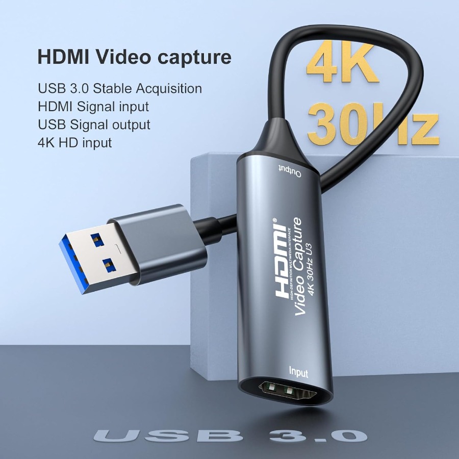 4K USB3.0/Type-C ビデオキャプチャカード H - Capture Card 4K Hdmi のレビューと価格