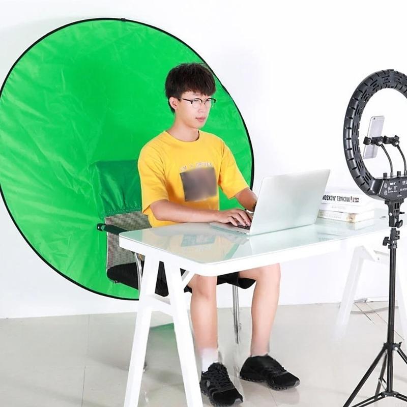CORA ライブストリーミングチェア折りたたみ式写真スタジオ - Green Screen Collapsible のレビューと価格