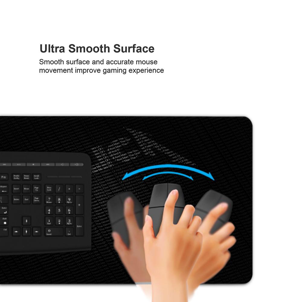 バンド M-Metallicaes マウスパッド 90x40 - Esports Gaming Pad のレビューと価格