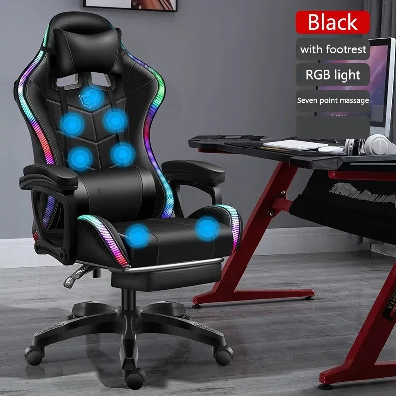 高品質ゲーミングチェア RGBライト オフィスチェア ゲーミ - Rgb Gaming Chair のレビューと価格