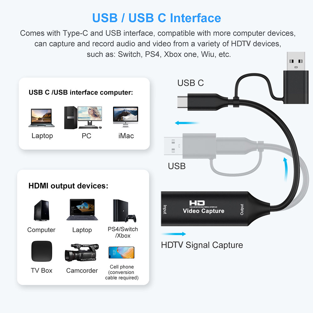 4K HDMI対応 USBビデオキャプチャカード 1080P - Capture Card 4K Hdmi のレビューと価格